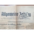 Vintage Framed  Allgemeine Zeitung    Windhoek  4 November 1976