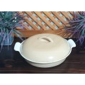 CAST IRON AND ENAMEL | MADE IN BELGIUM | OVEN BOWL WITH LID  |