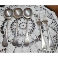 SILVER PLATED SPOONS AND FORKS (03)