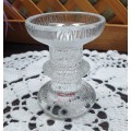 FRENCH GLASS CANDLE HOLDER | DECOR |
