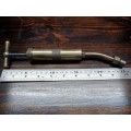 VINTAGE BRASS CLASSIC CAR / MOTORCYCLE GREASE GUN