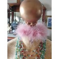 Mannequine Display Bust with Beads