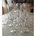 Flute GLASSES | KITCHEN | Champagne glasses | SET OF 11 |