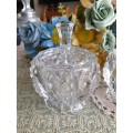 Set of Two Crystal Bowls with Lids Very good condition | like new |