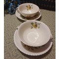 SET OF COUPE BOWLS & SAUCERS