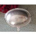 VINTAGE PLATED TUREEN | BUTTER DISH |