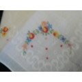 VINTAGE COTTON EMBROIDERED HANKIE CHRISTMAS SPECIAL !!!@@@!!!