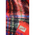 large, habd woven, excellent quality MOHAIR blanket LIKE NEW