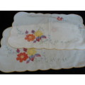 TWO TRAY CLOTHS