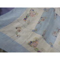 LOVELY FINE COTTON VINTAGE TABLE CLOTH REDUCED !!!!!!!