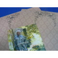 Nelson Mandela Writing paper and 90 birthday commemorative stamp