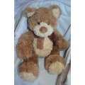 GUND bear with2 colors large and fat unplayed