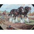 ROYAL DOULTON THE NOBLE SHIRES WORKING THE LAND 21 CM REDUCED