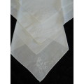 COTTON EMBROIDERED HANKIES X 3