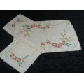 DOILIE SET COTTON EMBROIDERED