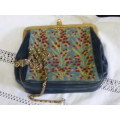 LEATHER EMBROIDERED BAG STUNNING