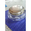 Silver hallmarked London 1919 powder jar LOVELY !!!!!!!