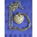 HEART PENDANT AND CHAIN