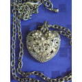 HEART PENDANT AND CHAIN