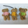 MINIATURE TEDDYS X 3 MOVE ARMS AND LEGS
