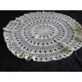 VINTAGE HAND CROCHETED DOILIE