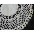 VINTAGE FINE HAND CROCHETED COTTON JUG COVER