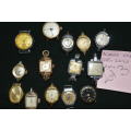Lot 3 ladies vintage watches for spares