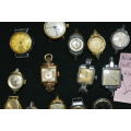Lot 3 ladies vintage watches for spares
