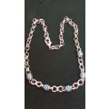 Stunning glass beaded necklace