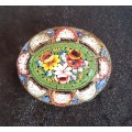 Exquisite Italian micro mosaic brooch STUNNING !@!@!REDUCED !!!!!!!!!!!FOR THE LAST TIME