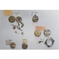 Lot of watch movements for repais or spares