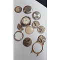 Lot of watches for repairs or spares Squire automatic lanco Rotary etc