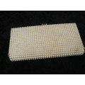 Stuning made in England BEADDED CLUTCH BAG VINTAGE