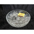 3 DIVISION GLASS SNACK DISH