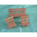 WOODEN MINIATURE DOLL HOUSE ITEMS