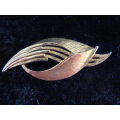 GOLD TONED BROOCH