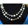 LONG STRAND FOUX PEARL NECKLACE