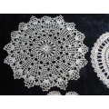 MIXED LOT OF VINTAGE DOILIES CREAM