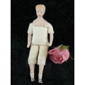 VINTAGE PORCELAIN DOLL HAND MADE WITH SOFT BODY