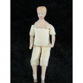 VINTAGE PORCELAIN DOLL HAND MADE WITH SOFT BODY