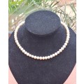GENUINE FRESH WATER PEARL NECKLACE 42 CM