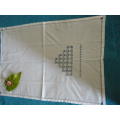 VINTAGE COTTON TABLE CLOTH WITH FREE TRAY CLOTH