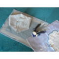 TABLE RUNNER, TRAY CLOTH, 2 X SERVIETES 1 X JUG COVER
