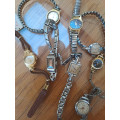 Lot of vintage ladies watches for spares or repairs