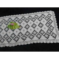 LONG VINTAGE COTTON TABLE RUNNER