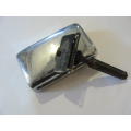 VERY OLD RAZOR IN LINED CR0NIUM PLATED BOX