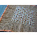 DOUBLE SIDED HAND CHROCHETED KNEE BLANKET