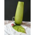 LOVELY GREEN GLASS VASE