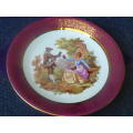 LIMOGES 22 KT GOLD NO DAMAGE 25 CM DIAMETER