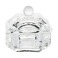 New Nail Art Acrylic Crystal Glass Dappen Dish Bowl Cup Clear